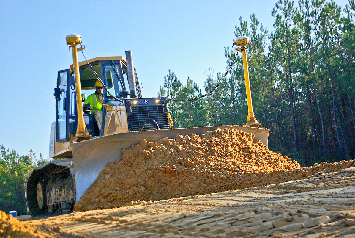 gps equipped dozer